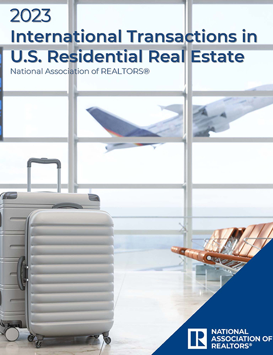 2023 International Transactions in U.S. Residential Real Estate cover image