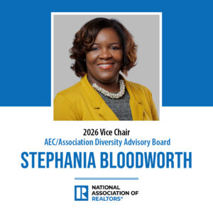 2026 NAR Vice Chair Appointments Bloodworth