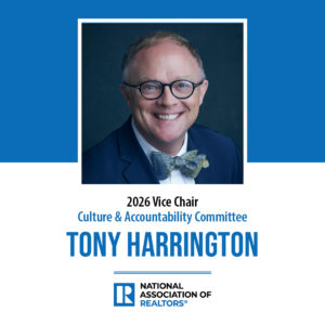 2026 NAR Vice Chair Appointments Harrington
