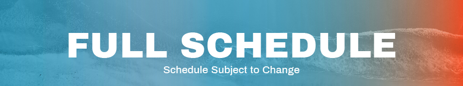 2026 NCR Convention Title Bar: Full Schedule