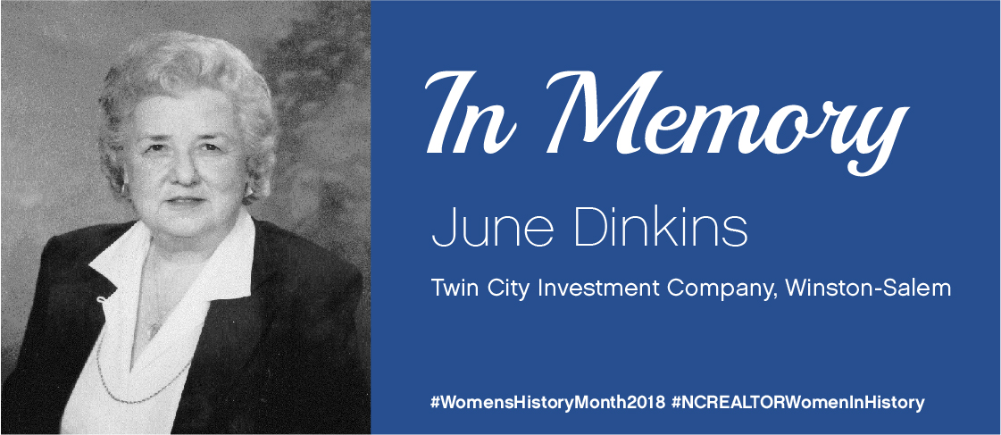 National Women's History Month Spotlight: June Dinkins