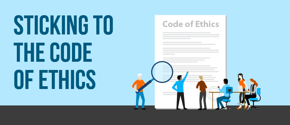 Sticking to the Code of Ethics Resources Header image