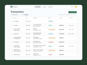 Transact Launch screen image