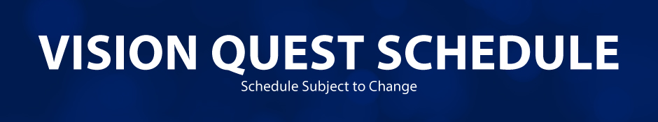 Vision Quest Schedule Title Bar